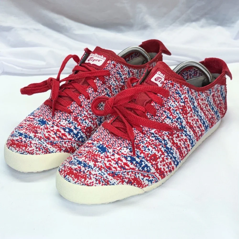 Onitsuka Tiger Mexico 66 Sneakers Mens US‎ 10 EU 44 Red White Blue Running Shoes